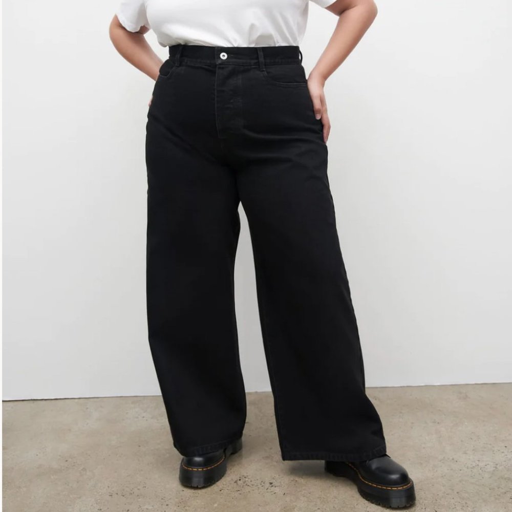 Kowtow Sailor Jeans in Black